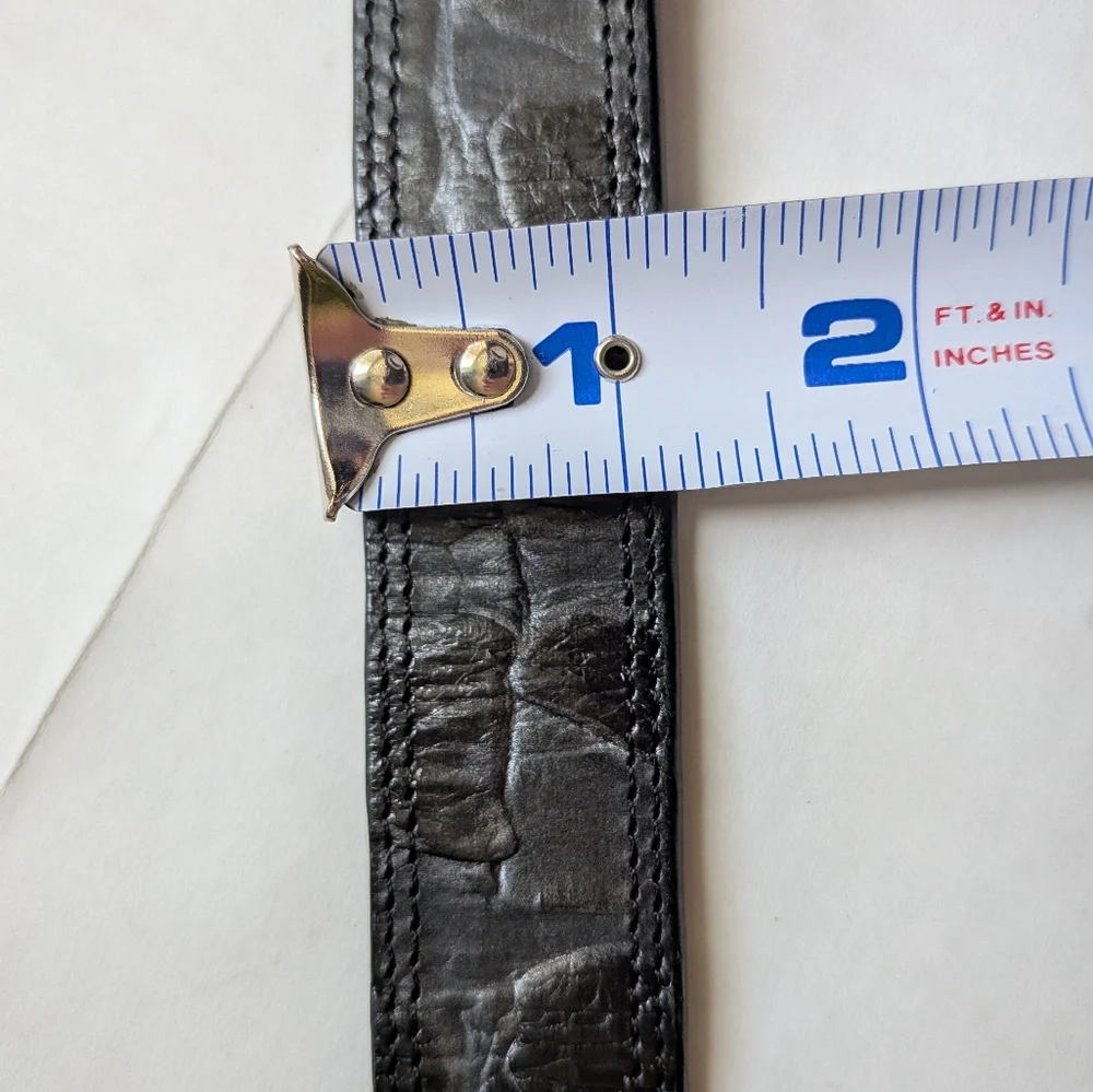 WCM New York Italian Leather Belt